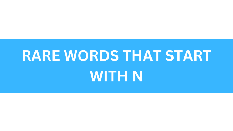 rare words that start with n