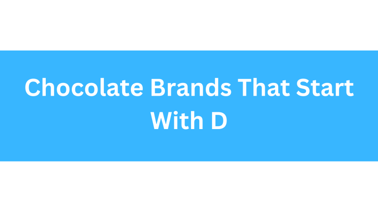 Chocolate Brands That Start With D