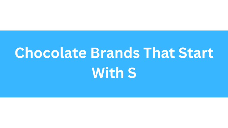 Chocolate Brands That Start With S