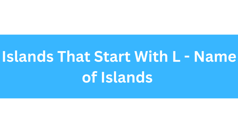 Islands That Start With L
