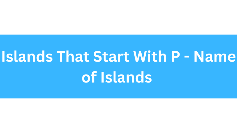 Islands That Start With P