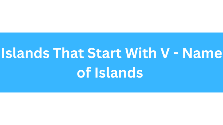 Islands That Start With V