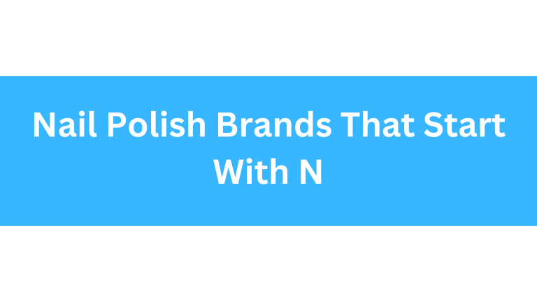 Nail Polish Brands That Start With N