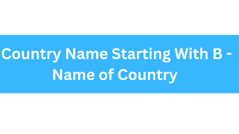 country name starting with B