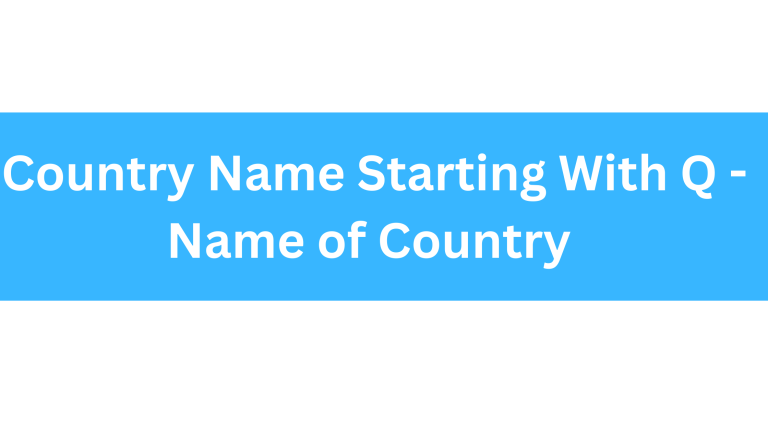 country name starting with Q