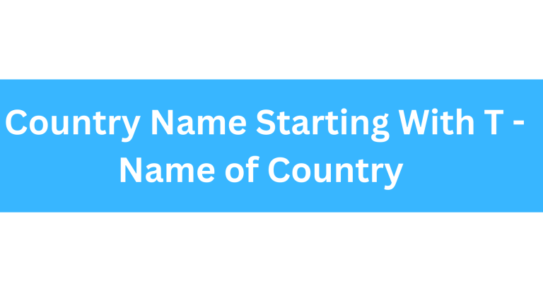 country name starting with T