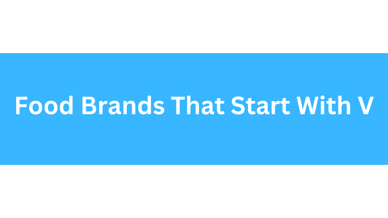 Food Brands That Start With V